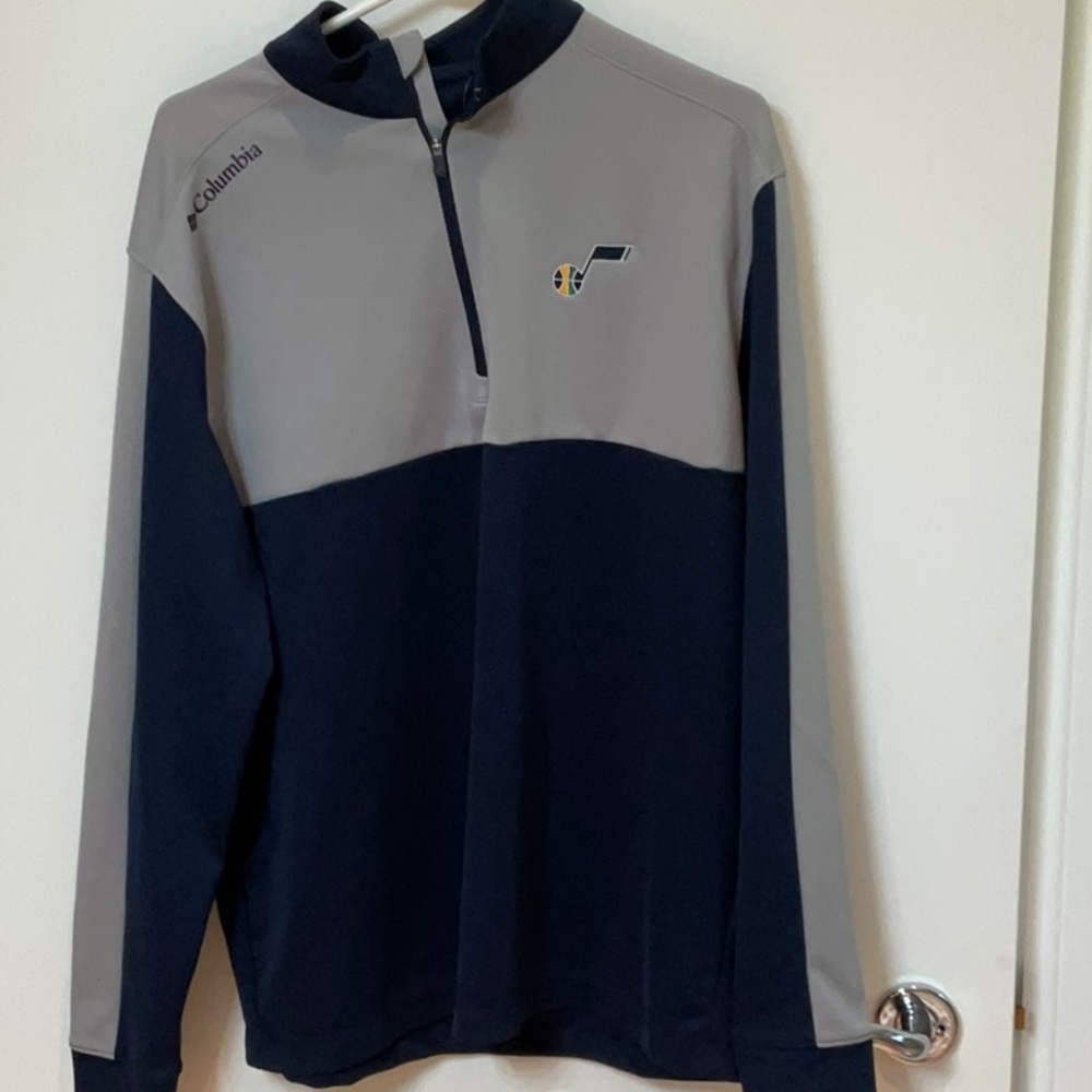 New Columbia Utah Jazz zip up top